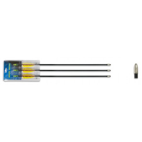FLECHAS SET 3 FIBRA 26" 