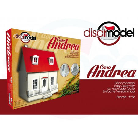 CASA DE MUÑECAS ANDREA, KIT DISARMODEL 1/12