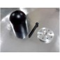 BUJE ALUMINIO 44MM DLE 30-35-55-60-61 NEGRO