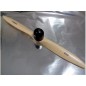 BUJE ALUMINIO 44MM DLE 30-35-55-60-61 NEGRO