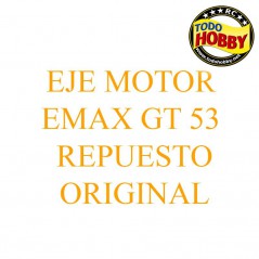 EJE MOTOR 8MM EMAX SERIE GT5325