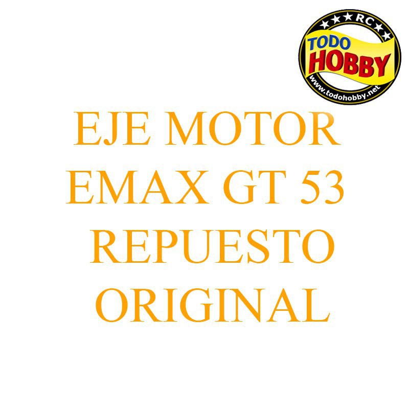 EJE MOTOR 8MM EMAX SERIE GT5335