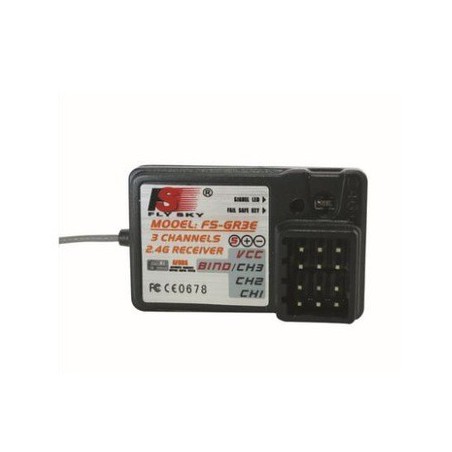 RECEPTOR 3CH 2,4GHZ FLYSKY