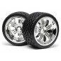 RUEDA MONTADA ASFALTO MONSTER 1:8 PHALTLINE TREMOR