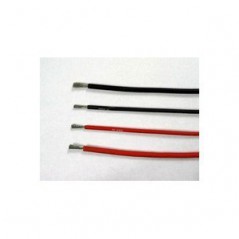 CABLE SILICONA 22 AWG 0.65MM ROJO/NEGRO 0.5+0.5M