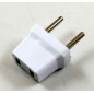 ADAPTADOR ENCHUFE 2 PINS
