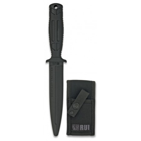 CUCHILLO ENTRENAMIENTO GOMA NEGRO 28.5CM