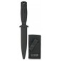 CUCHILLO ENTRENAMIENTO GOMA NEGRO 28.5CM