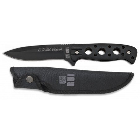 CUCHILLO RUI PUÑO ABS CON FUNDA HOJA 12CM