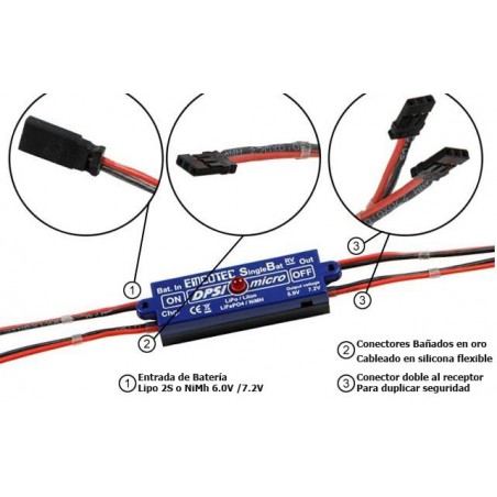 INTERRUPTOR DPSI RV MAGNETICO 5.9/7.2V JR