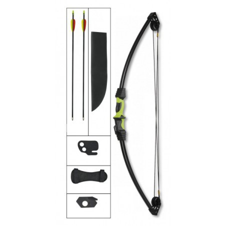 ARCO POLEAS NEGRO/VERDE 12 LBS