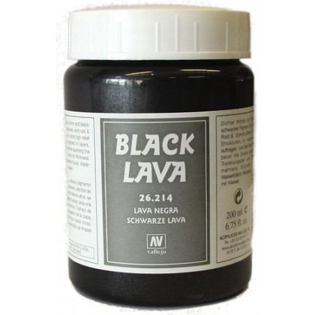 TEXTURA LAVA NEGRA (asfalto) 200ML
