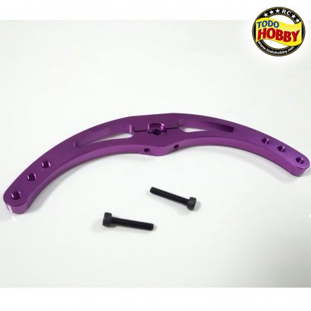 BRAZO DE SERVO ALUMINIO DOBLE 108MM FUTABA