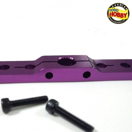 BRAZO DE SERVO DOBLE ALUMINIO 110MM FUTABA