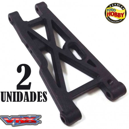TRAPECIO INFERIOR TRASERO 2 UNIDADES VRX 1:10