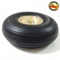 RUEDA GOMA LLANTA ALUMINO DORADO 83MM