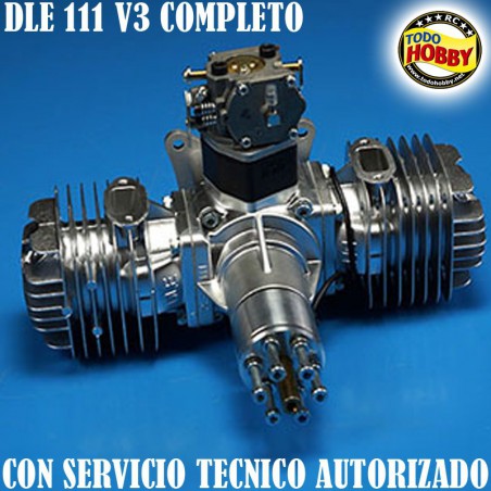 DLE 111 V3 MOTOR AVION GASOLINA ORIGINAL