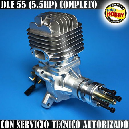 MOTOR DLE55 AVION GASOLINA 55cc ORIGINAL