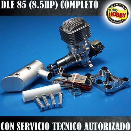 DLE85 V2 MOTOR AVION GASOLINA 85cc  ORIGINAL