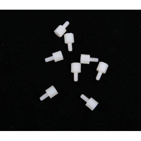 ESPACIADOR NYLON M6-M6X6MM 8 UDS PARA CONTROLADORA