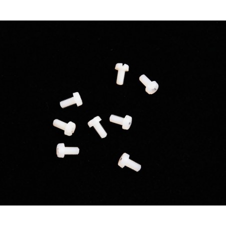 TORNILLO NYLON M3X6MM ( 8UDS)