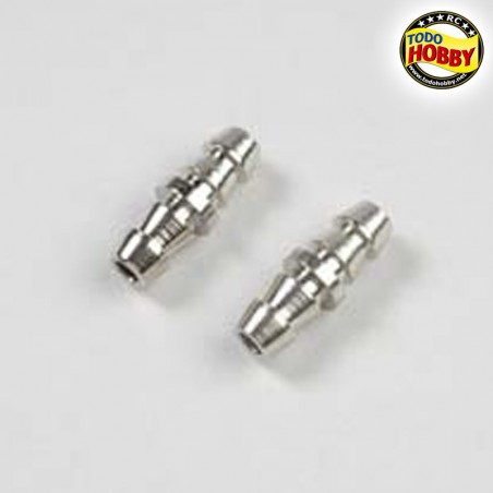 ACOPLADOR TUBO COMBUSTIBLE D/ 2mm (2PZAS)