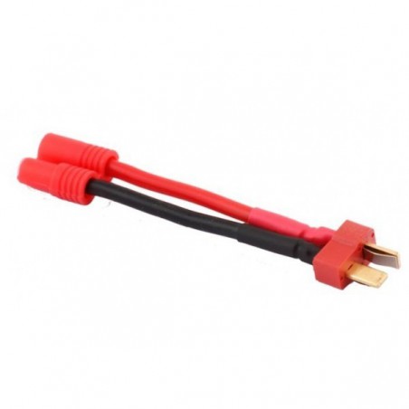 CONVERSOR BATERIA T-DEAN A ORO 3,5MM CON FUNDA