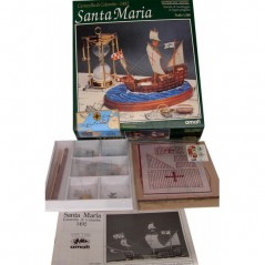 BC  CARABELA SANTA MARIA- Mini kit Waterline 1/200