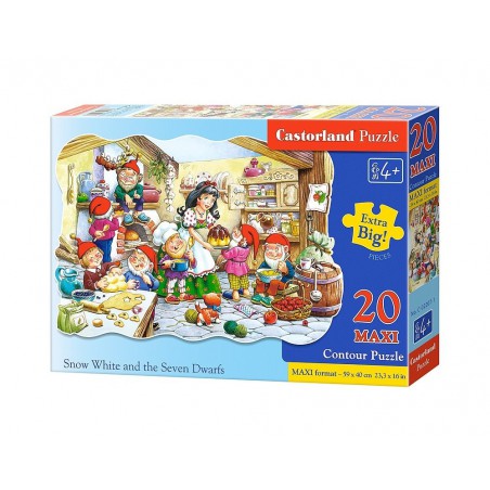 PUZZLE SNOW WHITE AND ... 20PZAS. CASTORLAND