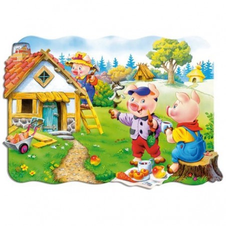 PUZZ THREE LITTLE PIGS 30PZ
