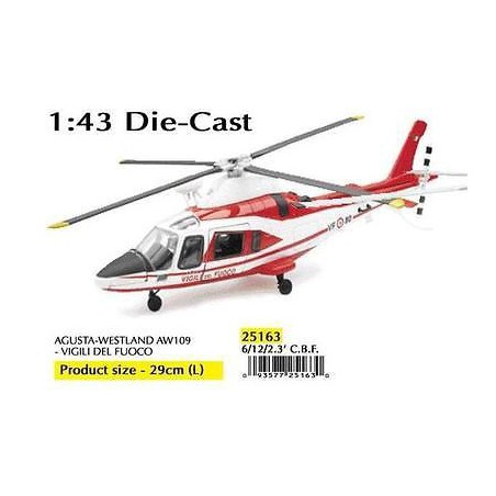 NEWRAY AUGUSTAWESLAND AW109 1/43