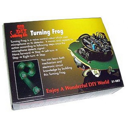 ROBOT TURNING FROG KIT SOLAR