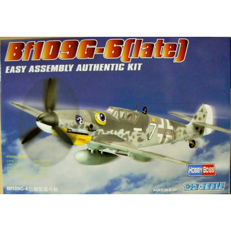 MAQUETA HOBBYBOSS BF109 G-6 LATE 1/72