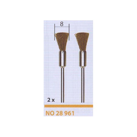 CEPILLOS DE LATON 8MM (2)