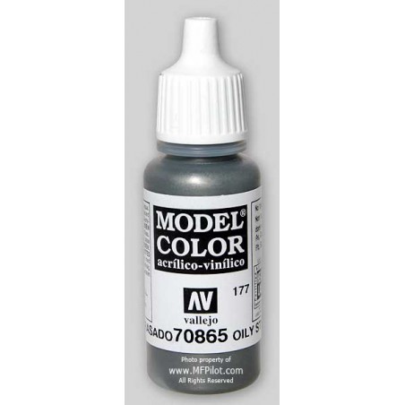 PINTURA VALLEJO ACERO ENGRASADO 17ML