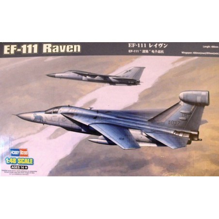MAQUETA HOBBYBOSS  EF-111 RAVEN 1/48