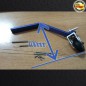 PATIN COLA AVION 120CC C/MUELLE ALUMINIO AZUL