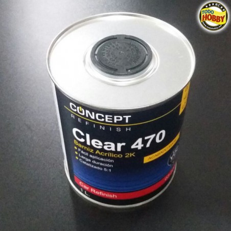 BARNIZ CLEAR 470 MATE 2K 5:1 1L CONCEPT CAR