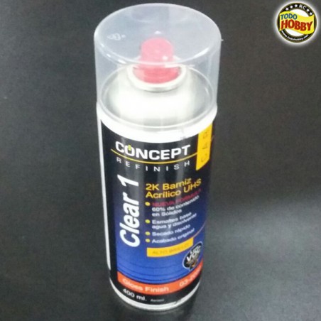 BARNIZ ACRILICO 1K SPRAY 400ML CONCEPT CAR