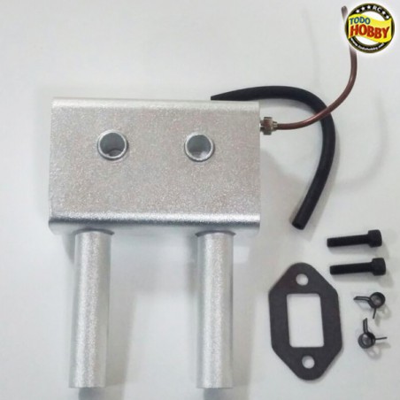 ESCAPE MOTOR DLE35RA HUMO CON SERPENTIN