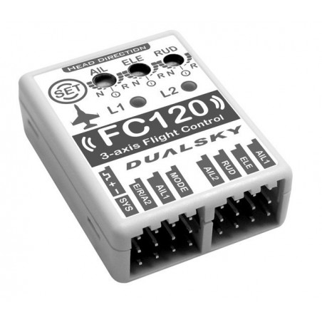GIROSCOPO 3 EJES AVION JET FC120 DUALSKY