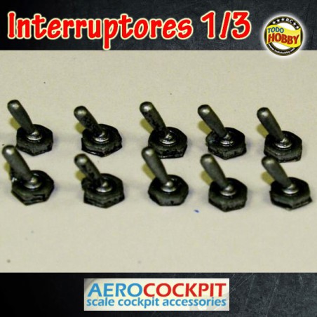 SET 10 INTERRUPTORES ESCALA 1/3