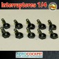 SET 10 INTERRUPTORES ESCALA 1/4