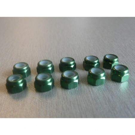 TUERCA FRENO M3 VERDE (10 UNIDADES) G-FORCE