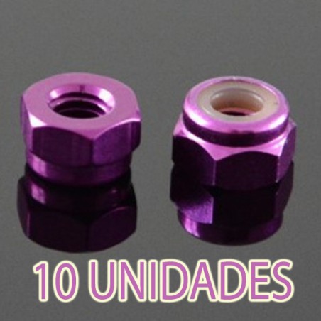 TUERCA FRENO M3 PURPURA (10 UNIDADES) G-FORCE