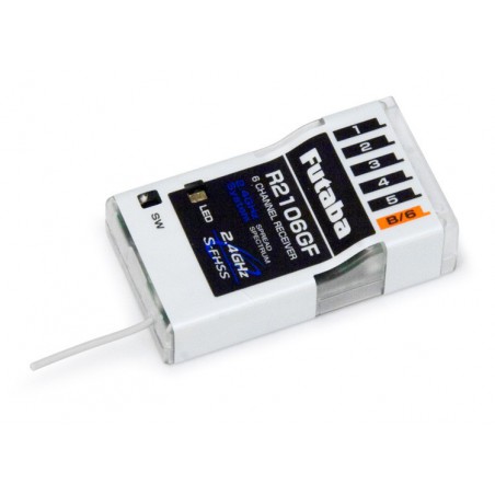RECEPTOR 6 CANALES FUTABA S-FHSS 2106GF