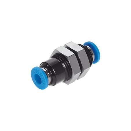 RACOR PASA MUROS TUBO DE 4MM EXTERIOR