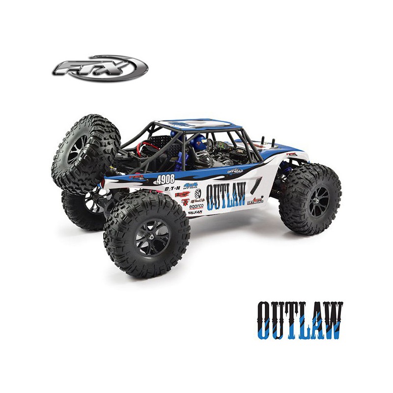 COCHE EL. BUGGY OUTLAW 1/10 BRUSHLESS 4WD RTR FTX