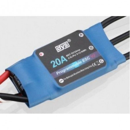 VARIADOR EL. BRUSHLESS 2-4S 20A SIMONK FIRM. MULTI