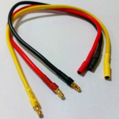 EXTENSION 250MM CON CABLES DE 3.5MM PARA BRUSHLESS